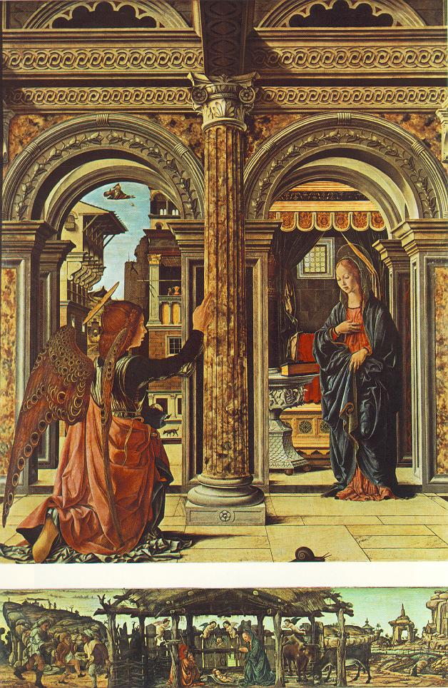 Annunciation and Nativity (Altarpiece of Observation) df